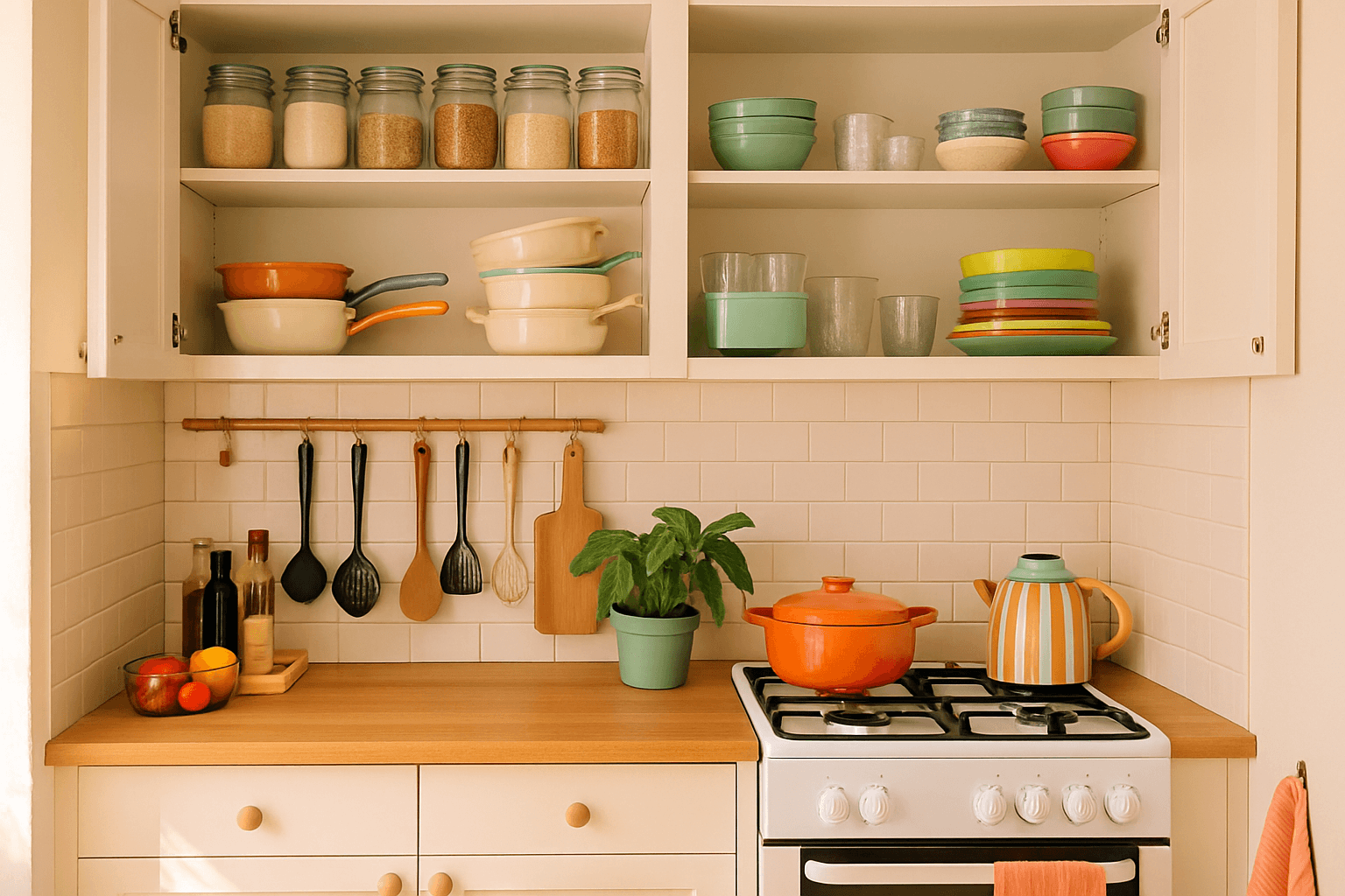 Como Organizar Armário Pequeno de Cozinha: Dicas e Achadinhos