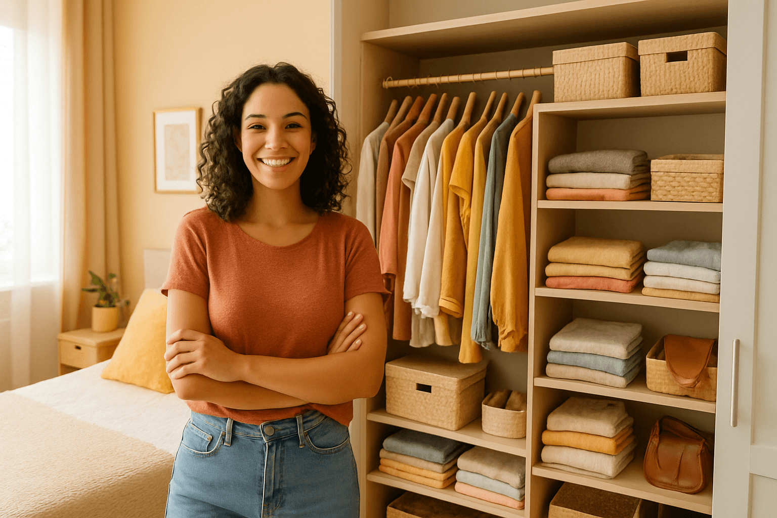 Como Organizar Armário Pequeno de Quarto: Dicas Práticas e Achadinhos