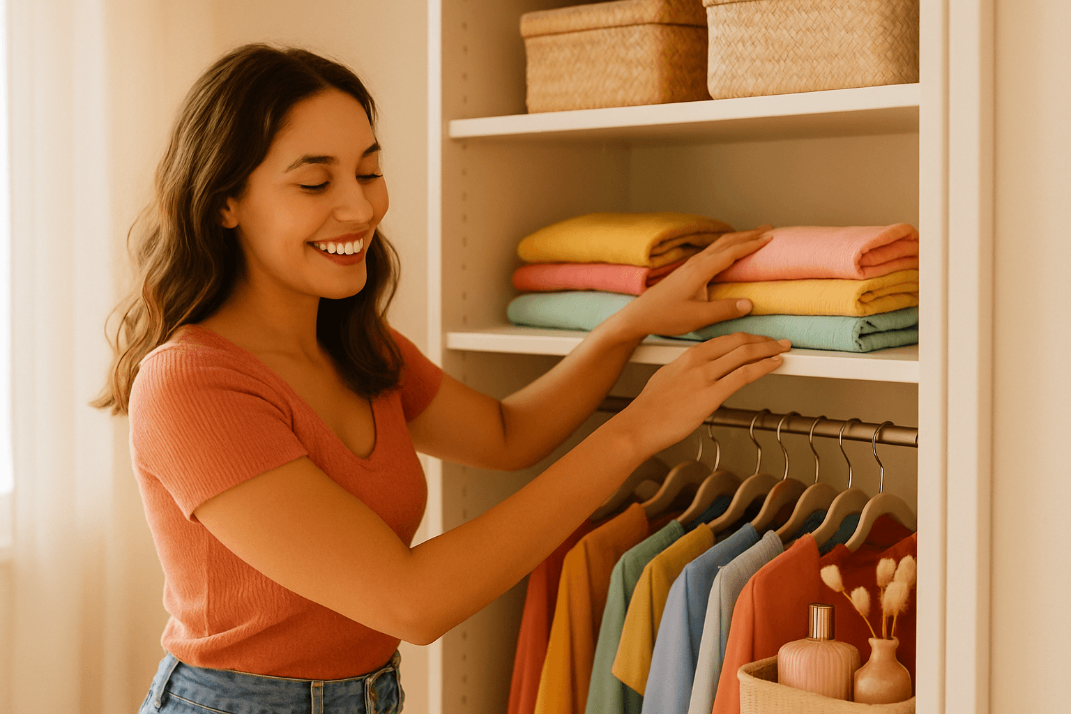 Como Organizar Armário Pequeno de Quarto Feminino: Dicas e Achados Incríveis!