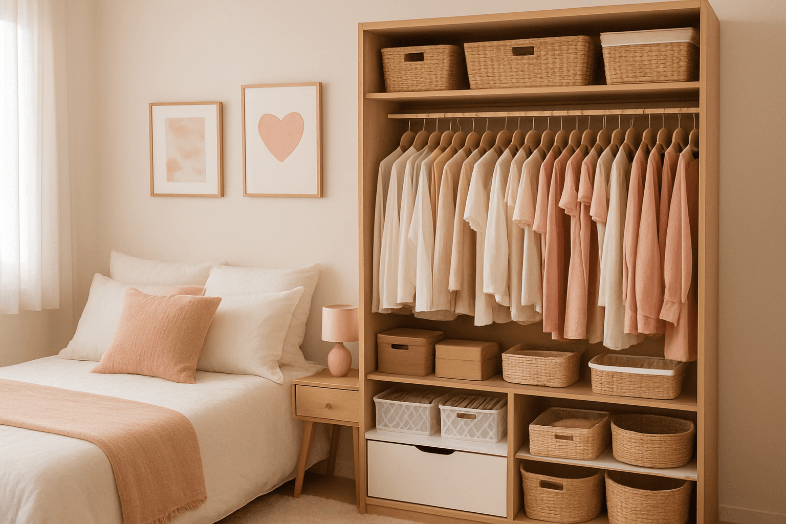 Como Organizar Armário Pequeno de Quarto Feminino: Minhas Dicas Infalíveis!