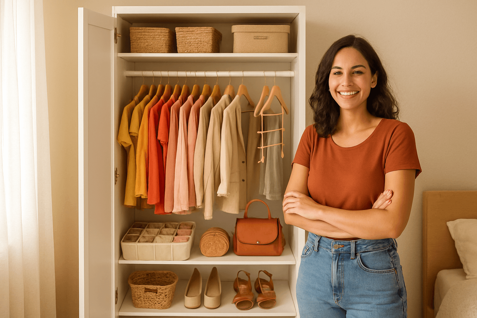 Como Organizar Armário Pequeno Feminino: Dicas e Achadinhos