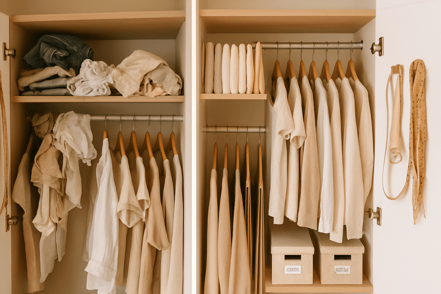 Como organizar armário pequeno feminino: guia prático