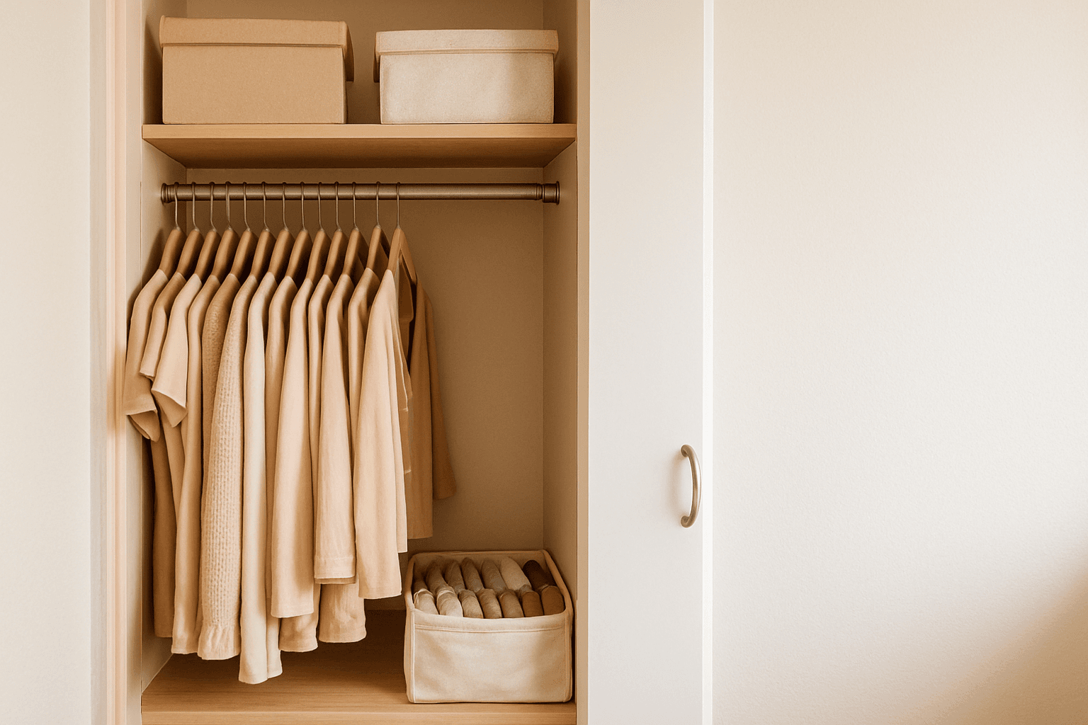 Como organizar armário pequeno feminino: guia prático