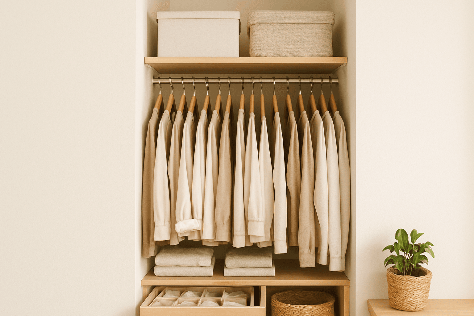 Como organizar armário pequeno feminino: guia prático