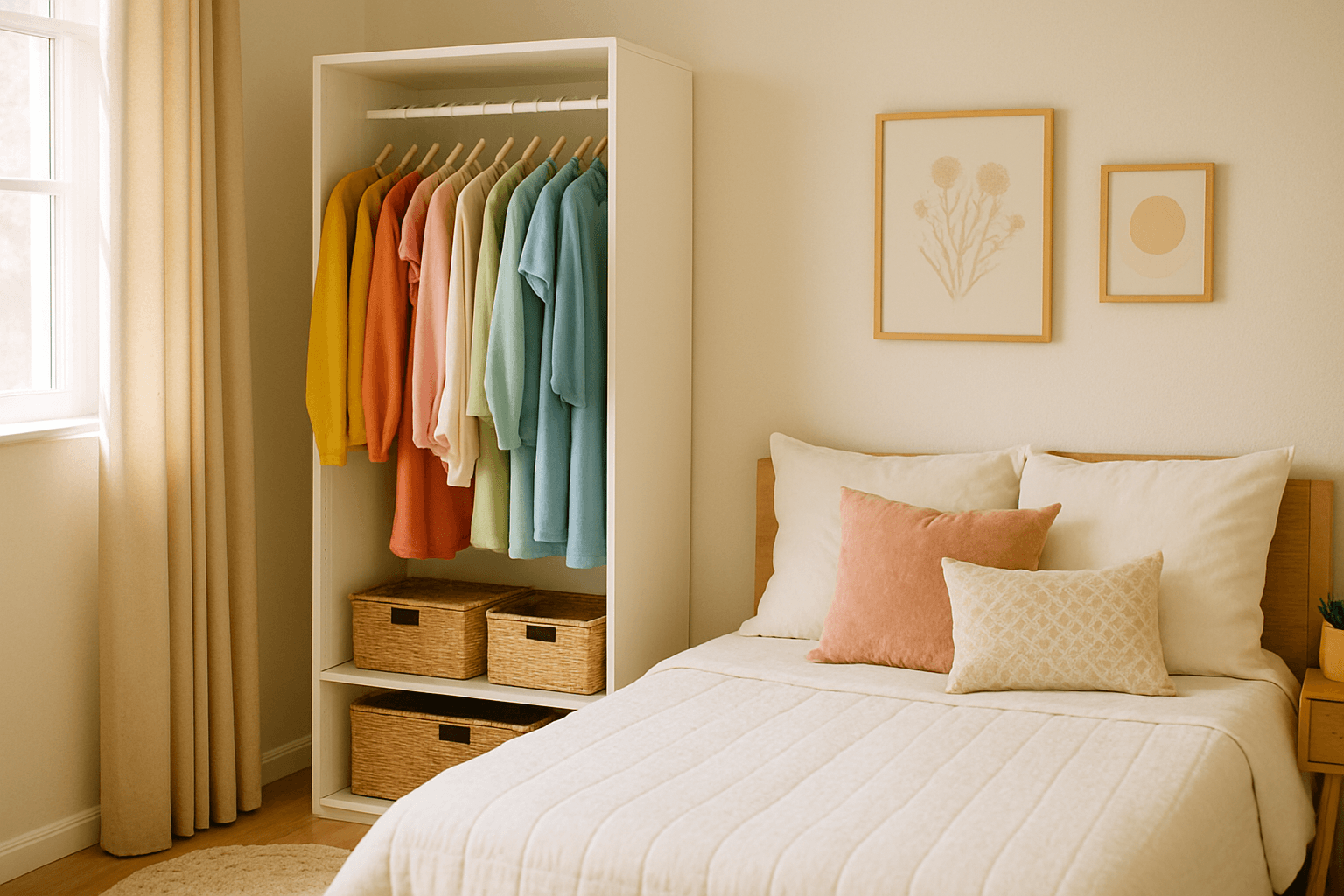 Como Organizar Armário Pequeno no Quarto Feminino: Dicas da Malu