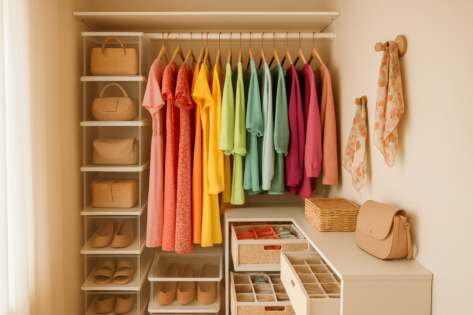 Como Organizar Closet Pequeno Feminino: Dicas e Achados Incríveis