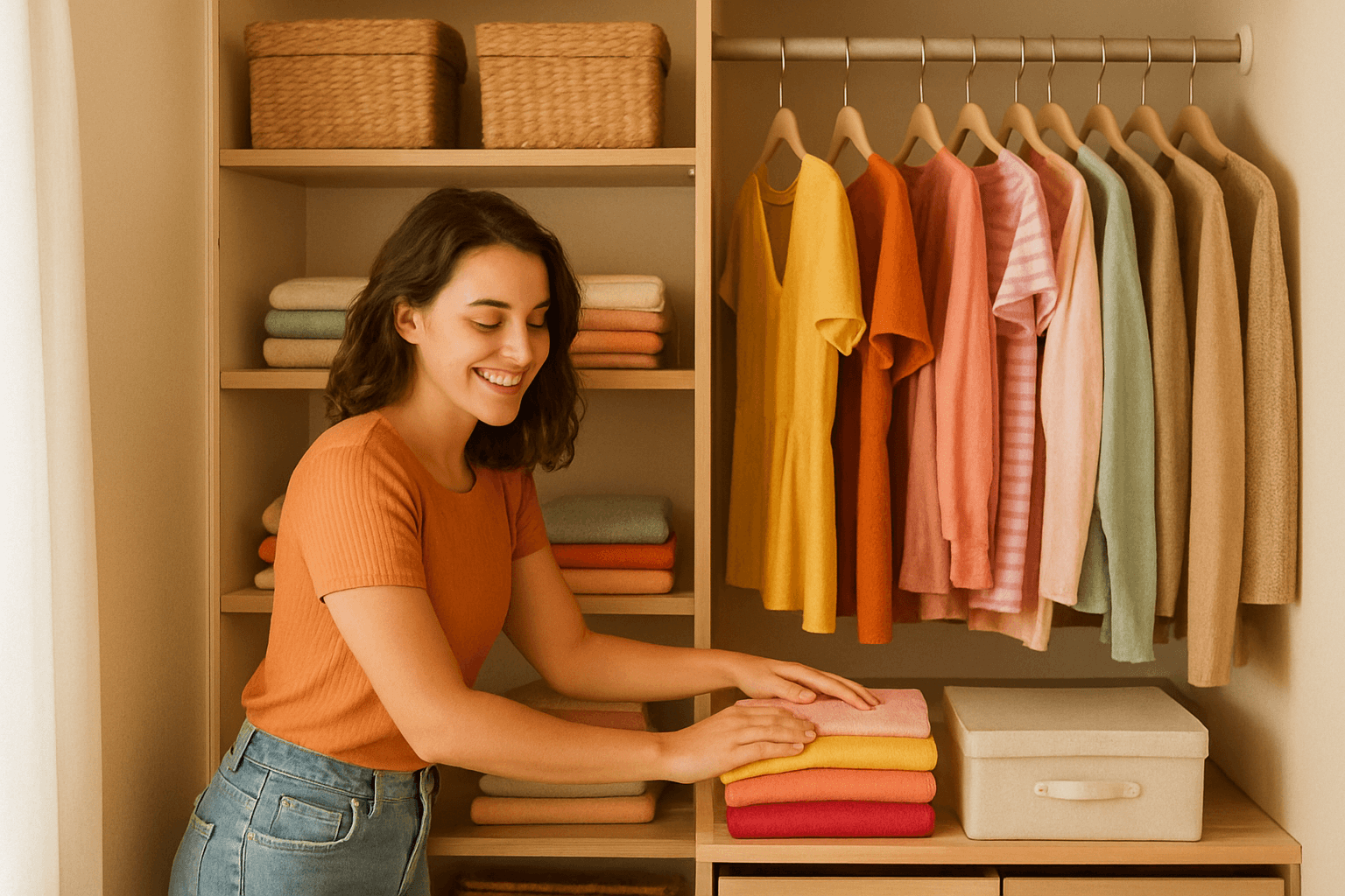 Como Organizar Closet Pequeno Feminino: Dicas Práticas e Achadinhos
