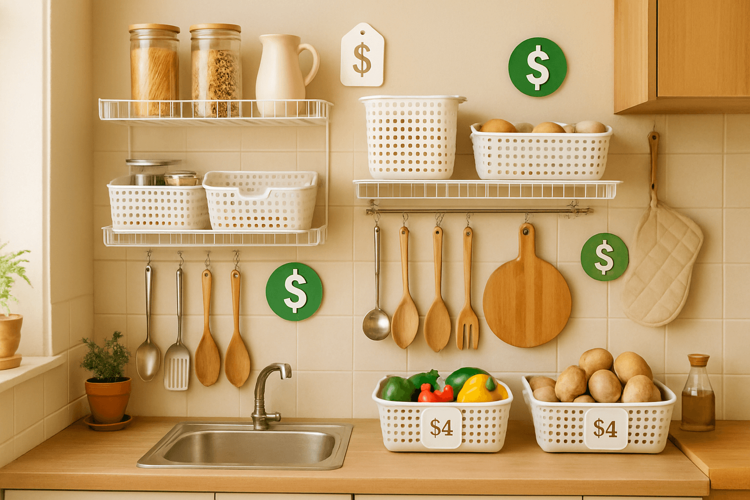 Como Organizar Cozinha Pequena com Pouco Dinheiro: Dicas que Amei!
