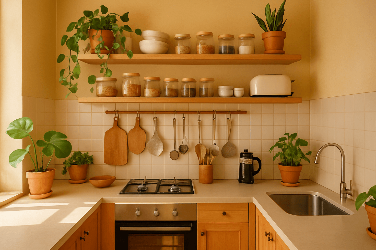 Como Organizar Cozinha Pequena: Dicas Práticas e Achados Incríveis!