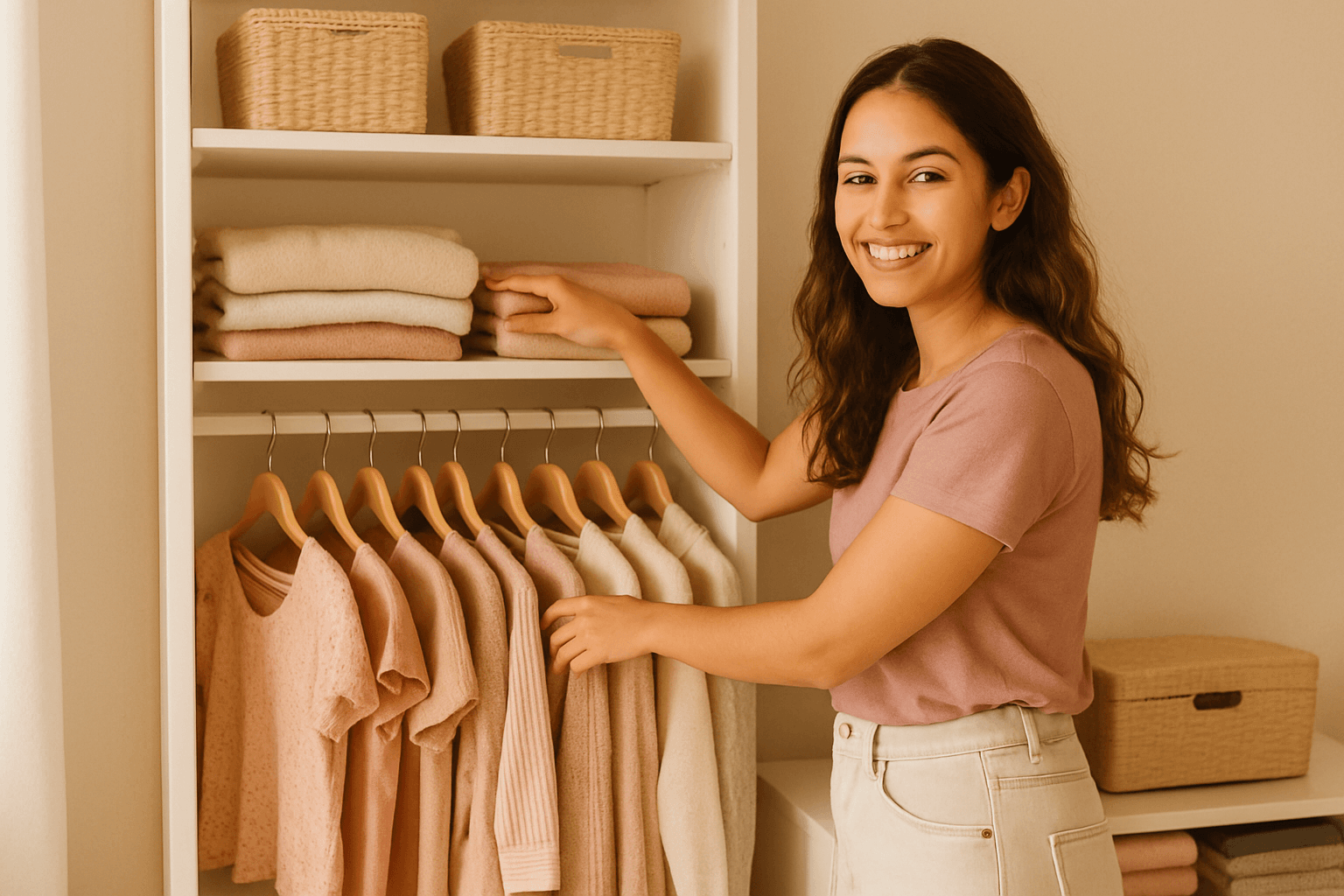 Como Organizar Guarda Roupa Pequeno: Dicas da Malu