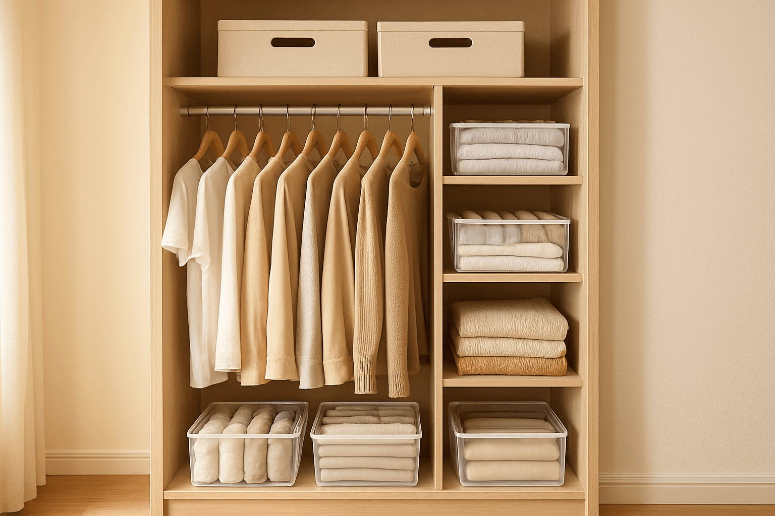 Como Organizar Guarda Roupa Pequeno: Dicas e Achadinhos