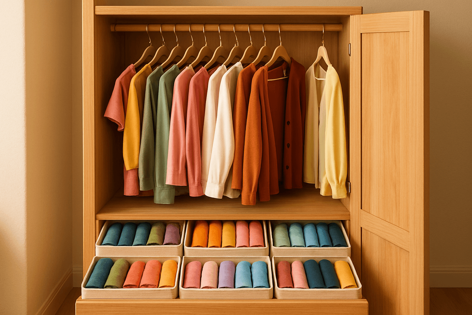 Como Organizar Guarda Roupa Pequeno: Dicas e Achados Incríveis