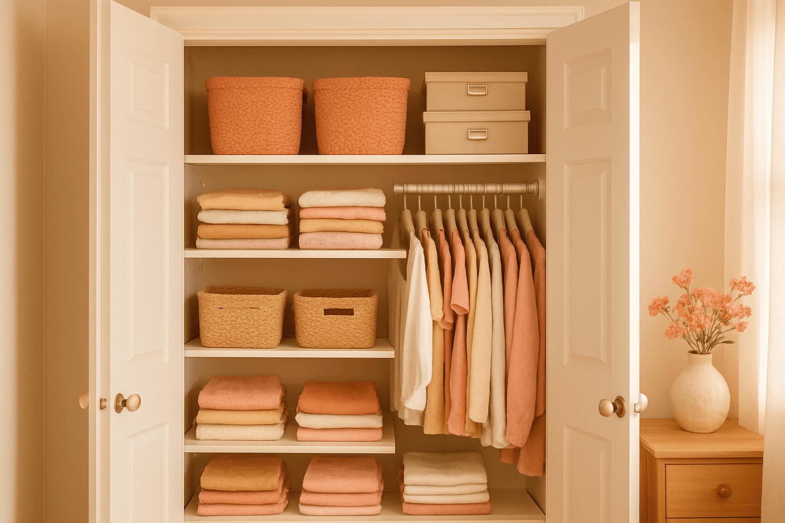 Como Organizar Guarda Roupa Pequeno: Dicas e Produtos Que Eu Amo!