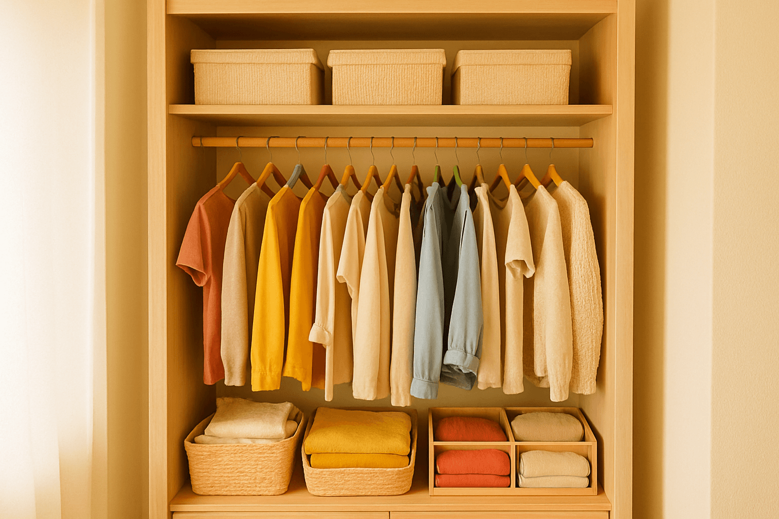 Como Organizar Guarda Roupa Pequeno: Dicas Práticas e Achados