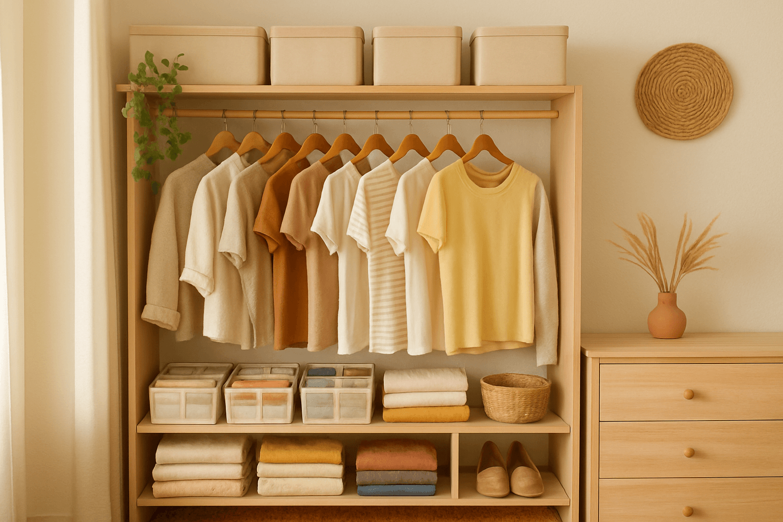 Como Organizar Guarda Roupa Pequeno: Dicas Práticas e Achados Que Eu Amo!