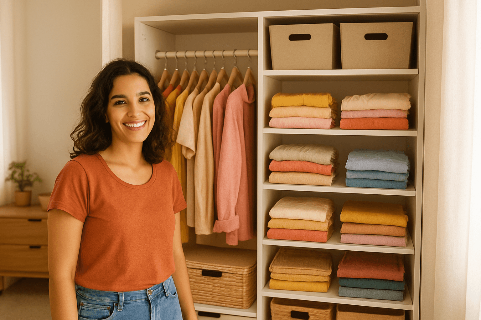 Como Organizar Guarda Roupa Pequeno: Dicas Práticas e Achados