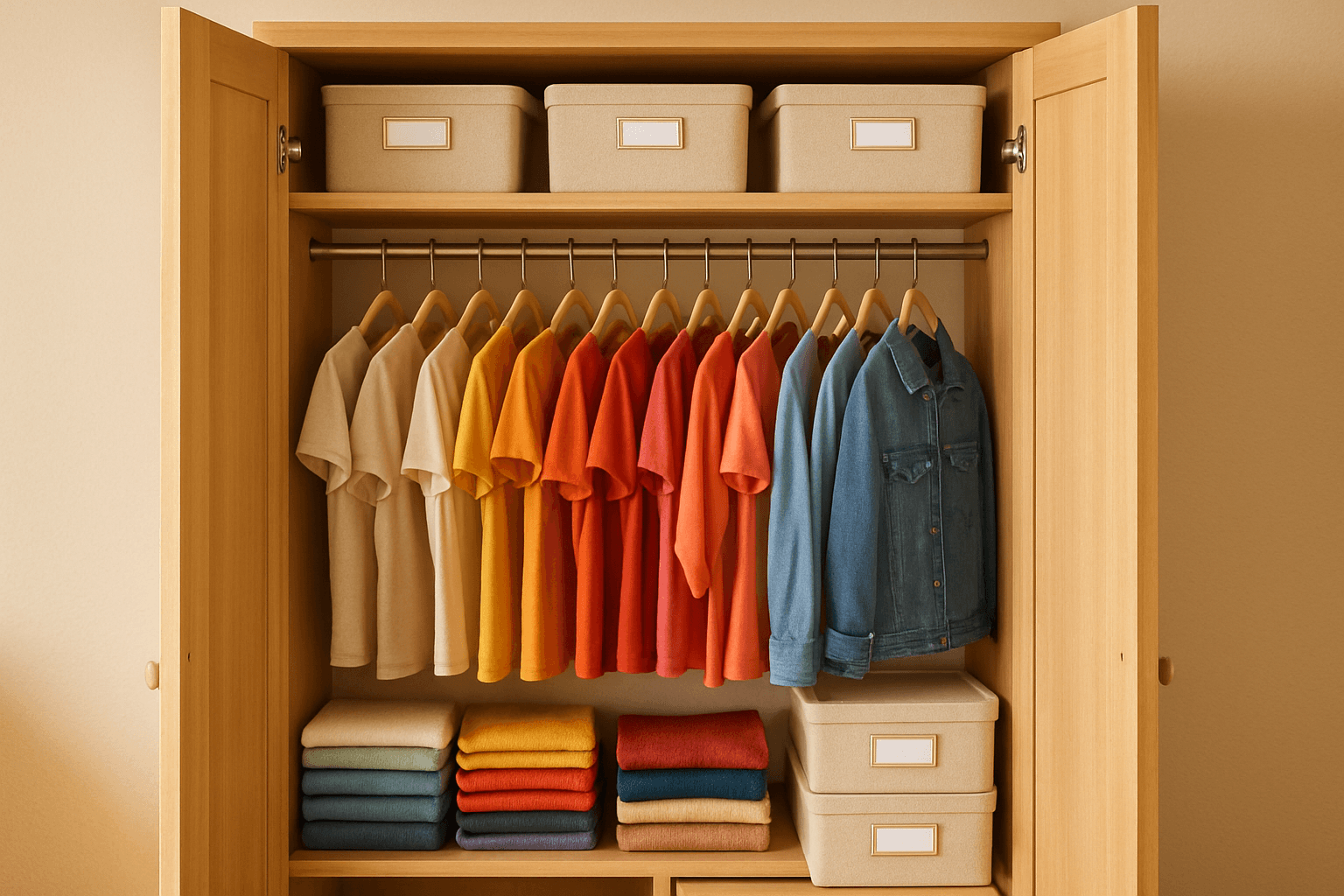 Como Organizar Guarda-Roupa Pequeno: Dicas Práticas e Achados