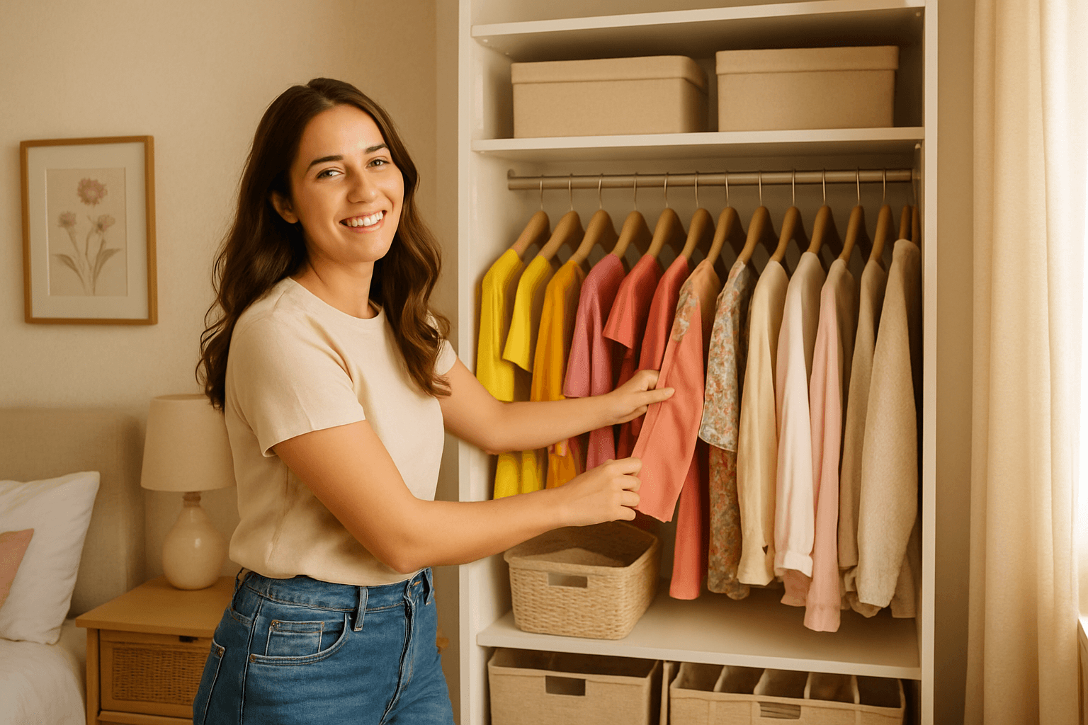 Como Organizar Guarda Roupa Pequeno Feminino: Dicas e Achados!