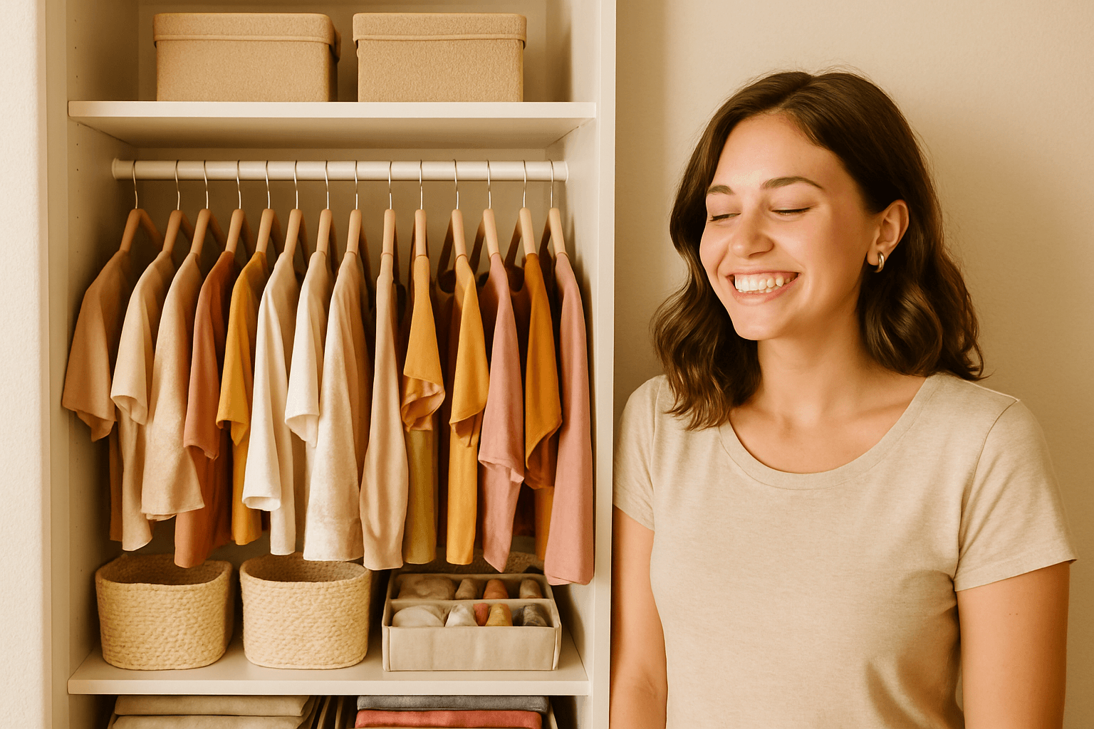 Como Organizar Guarda-Roupa Pequeno Feminino: Dicas e Achados