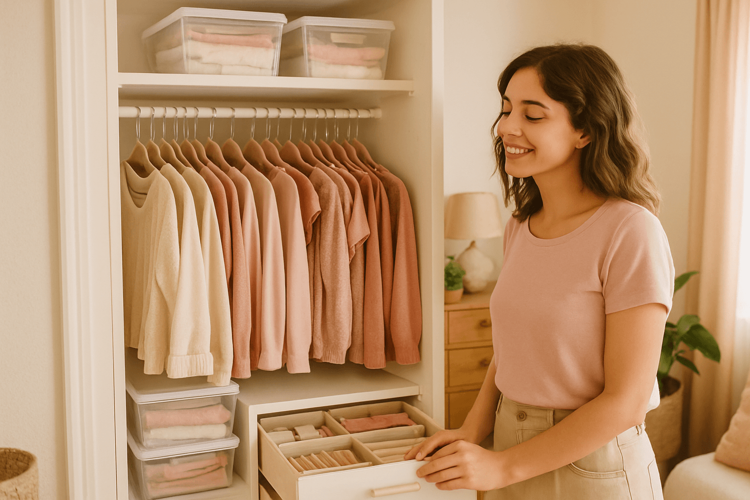 Como Organizar Guarda Roupa Pequeno Feminino: Dicas Práticas e Achados!