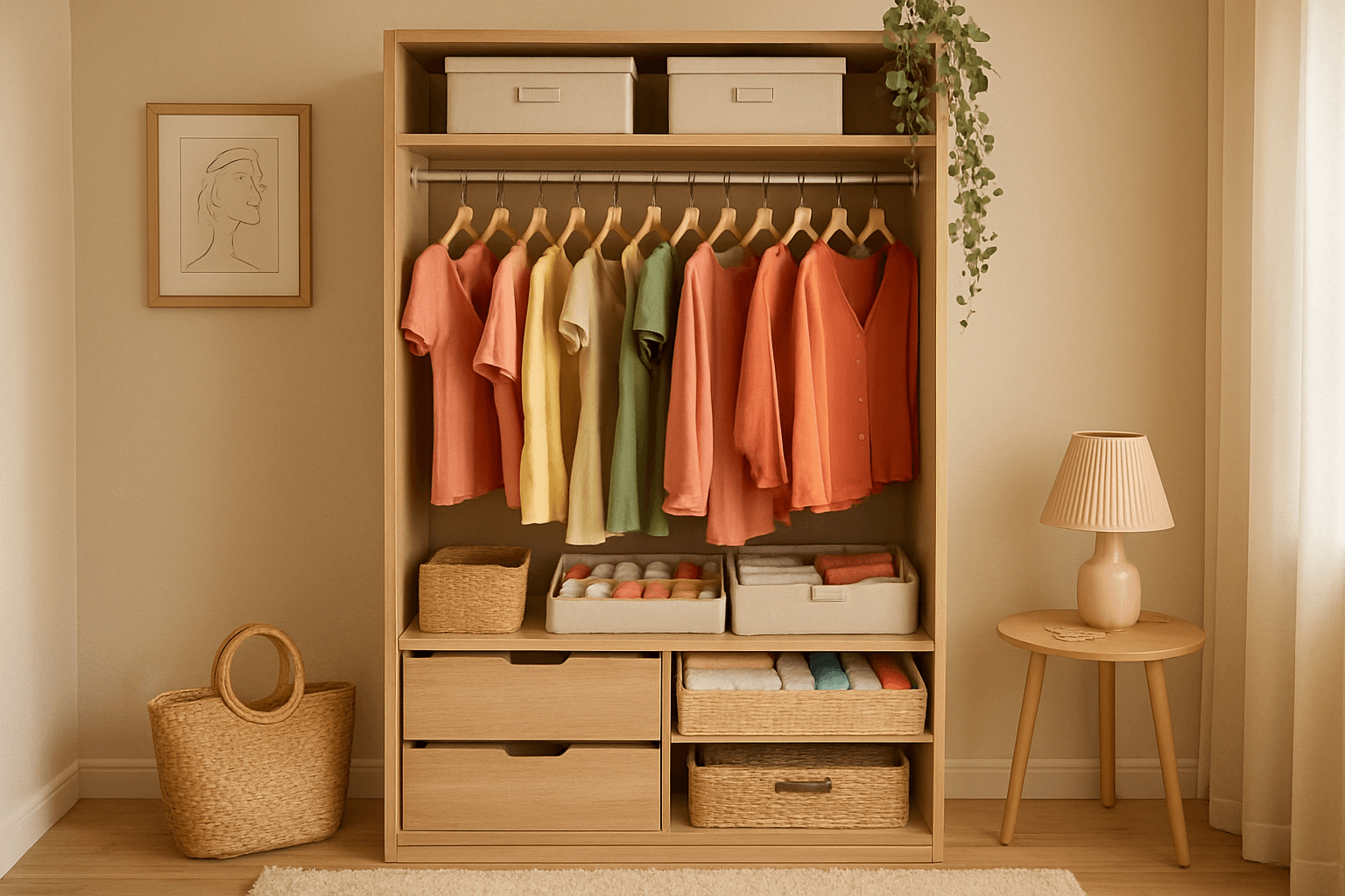 Como Organizar Guarda Roupa Pequeno Feminino: Dicas Práticas e Achados