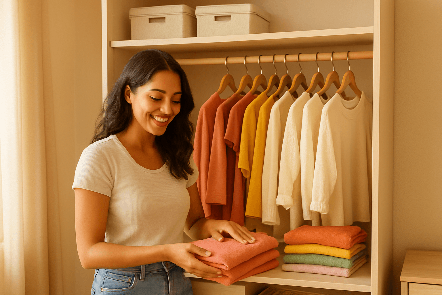 Como Organizar Guarda Roupa Pequeno Feminino: Guia Prático da Malu
