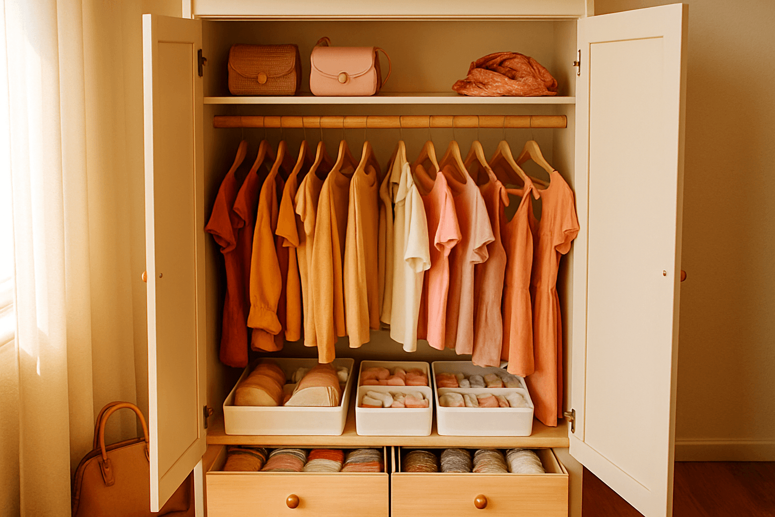 Como Organizar Guarda-Roupa Pequeno Feminino: Minhas Dicas Práticas!