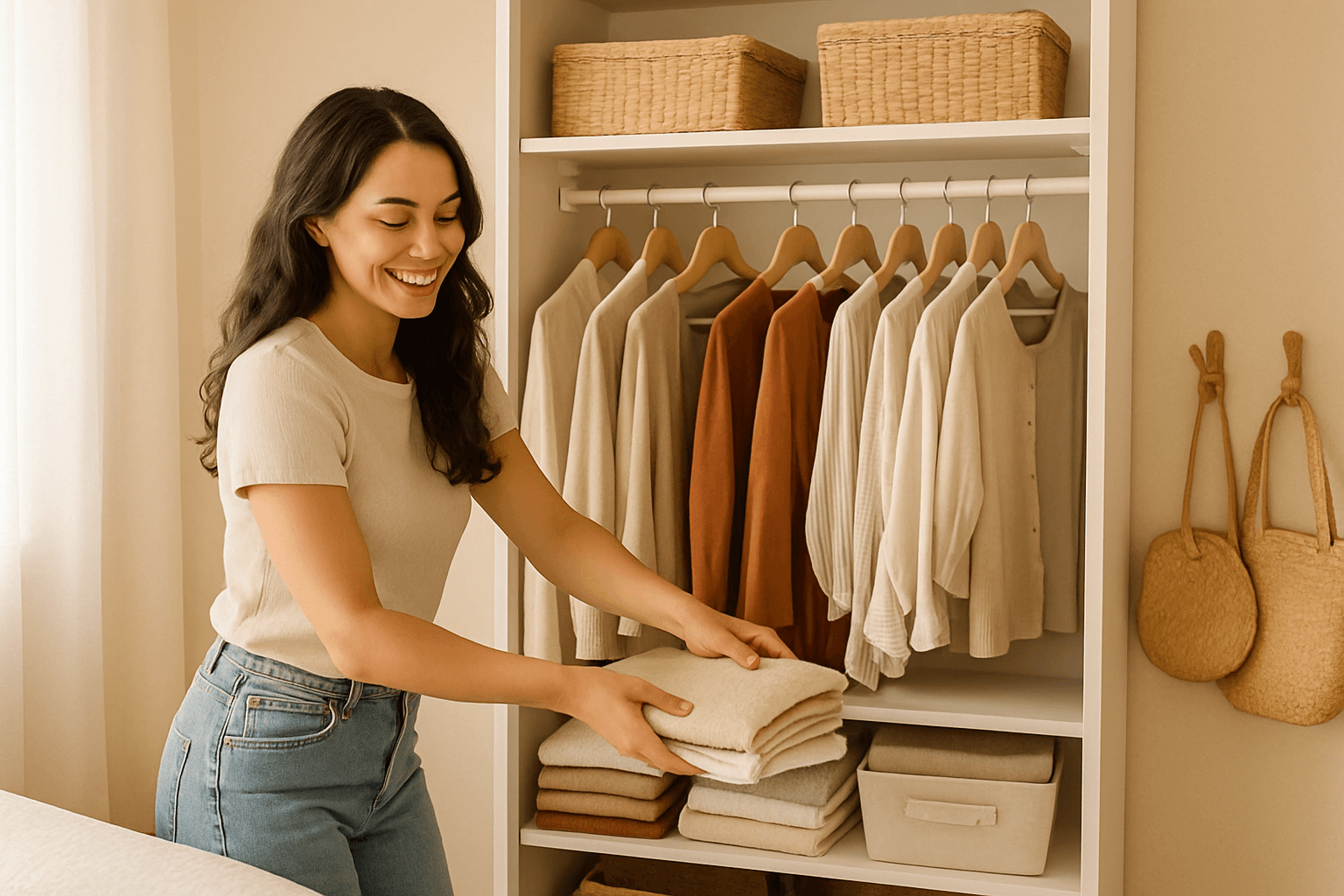 Como Organizar Guarda Roupa Pequeno: Guia Completo e Prático