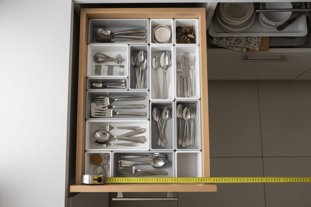 Melhor organizador de gaveta para cozinha: meu guia