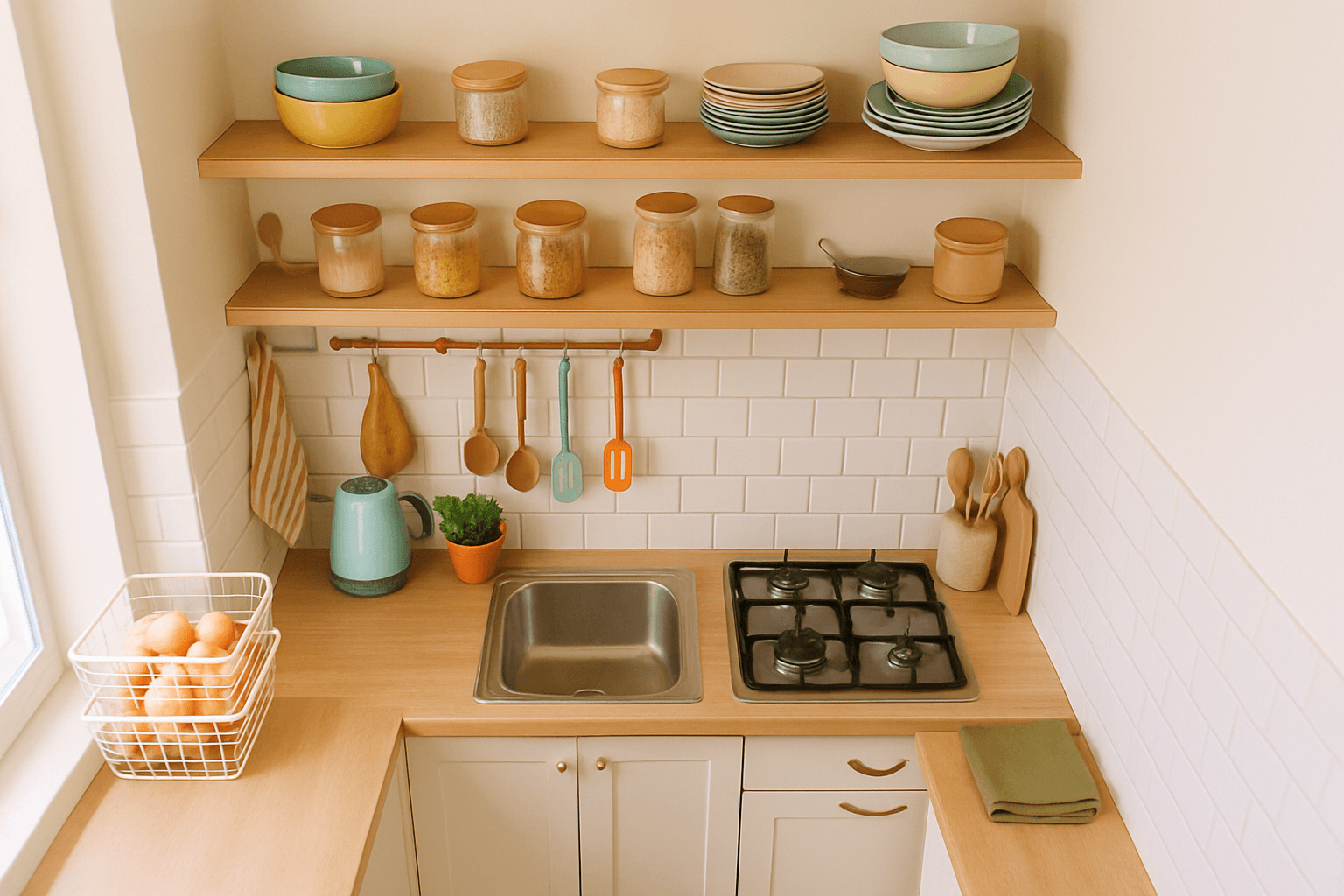Organização de Cozinha Pequena: Dicas e Achadinhos que Amei!