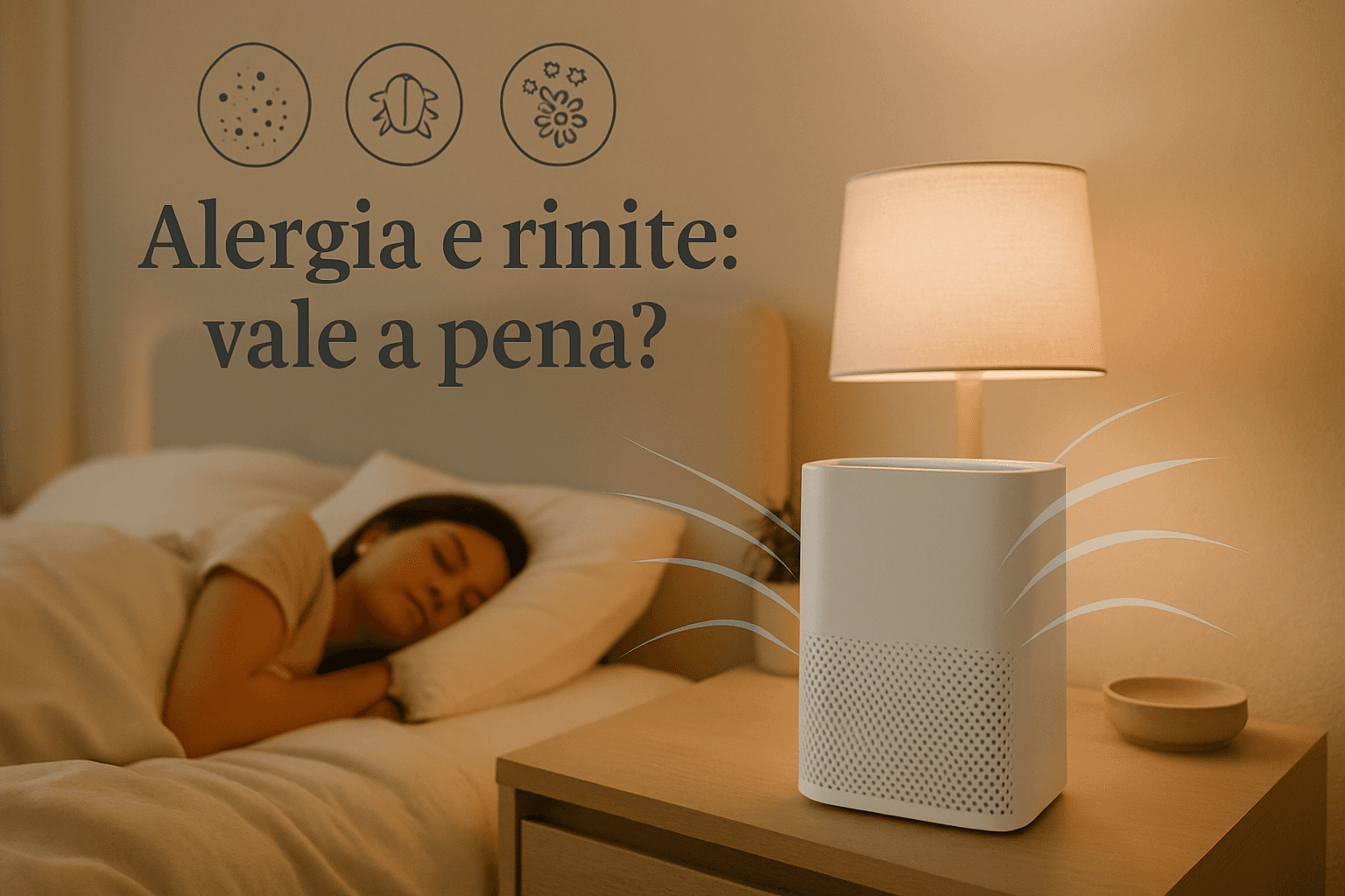 Purificador de ar p/ alergia e rinite: vale?