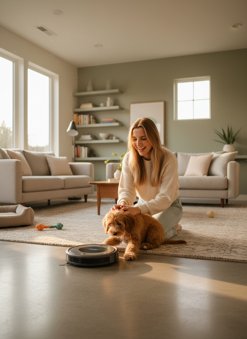 Aspirador Robô para Casa com Cachorro ou Gato: Vale a Pena?