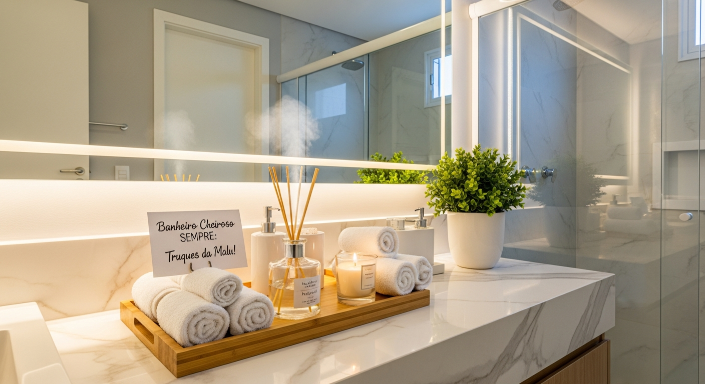 Banheiro Cheiroso SEMPRE: Truques da Malu! ✨
