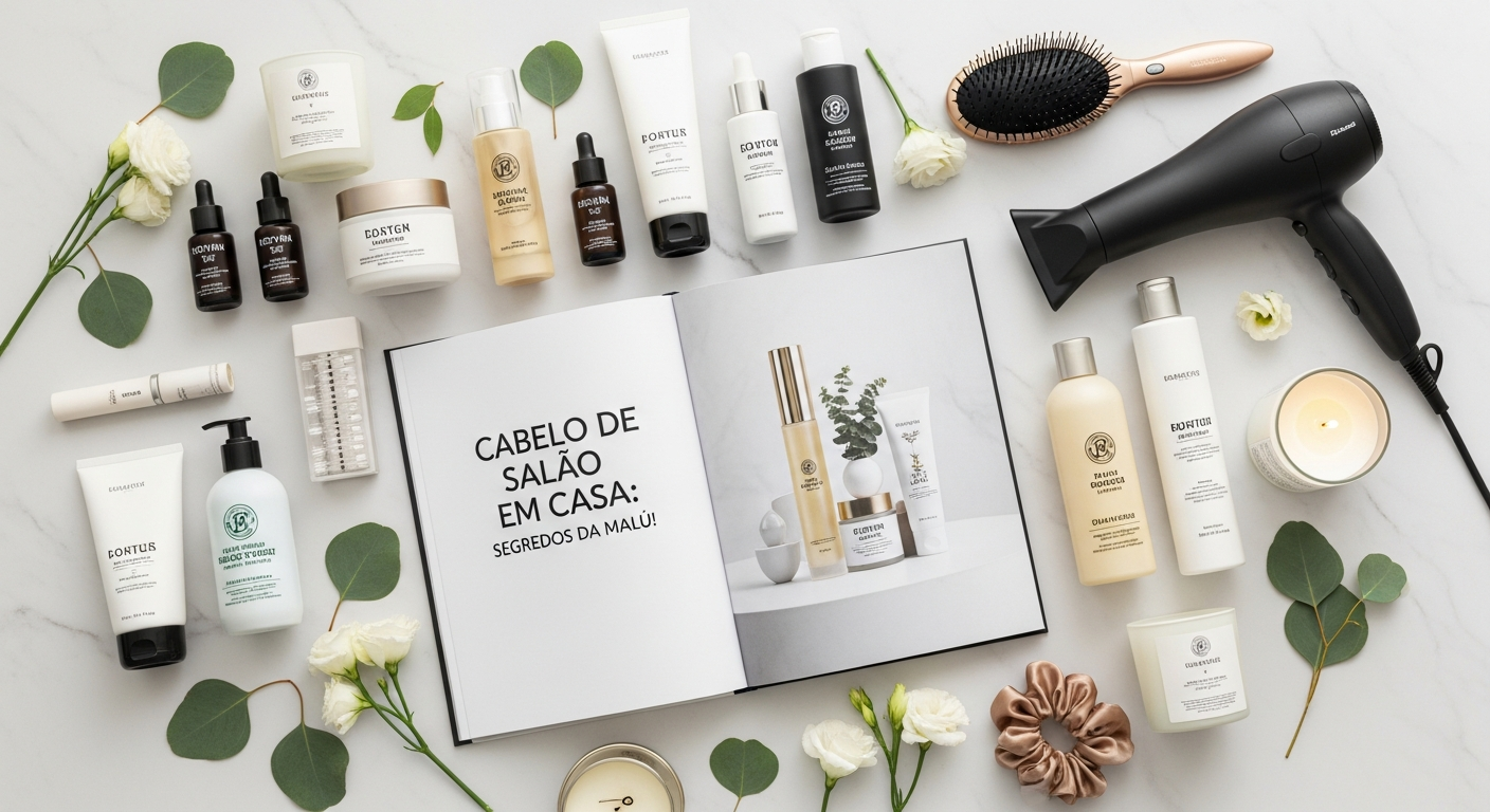 Cabelo de Salão em Casa: Segredos da Malu! ✨