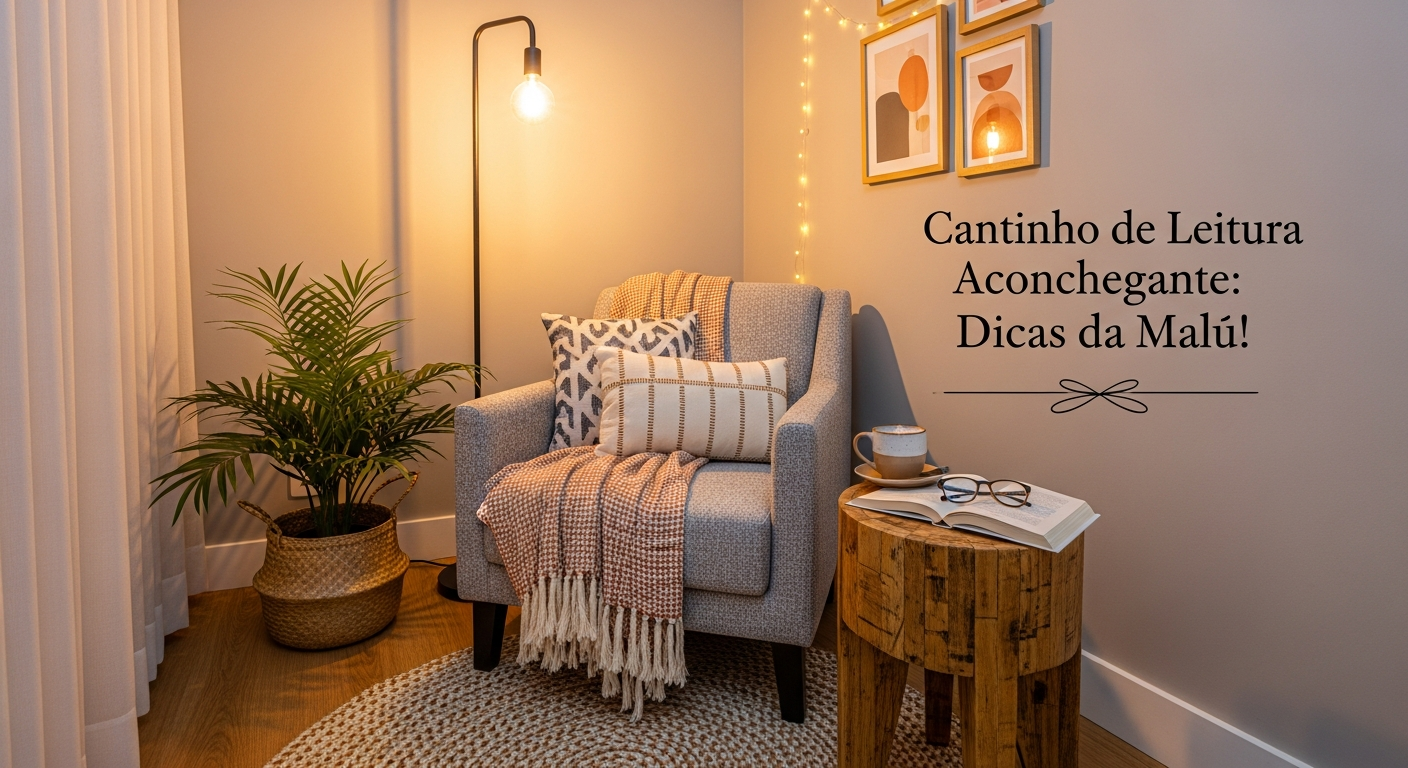 Cantinho de Leitura Aconchegante: Dicas da Malu! ✨