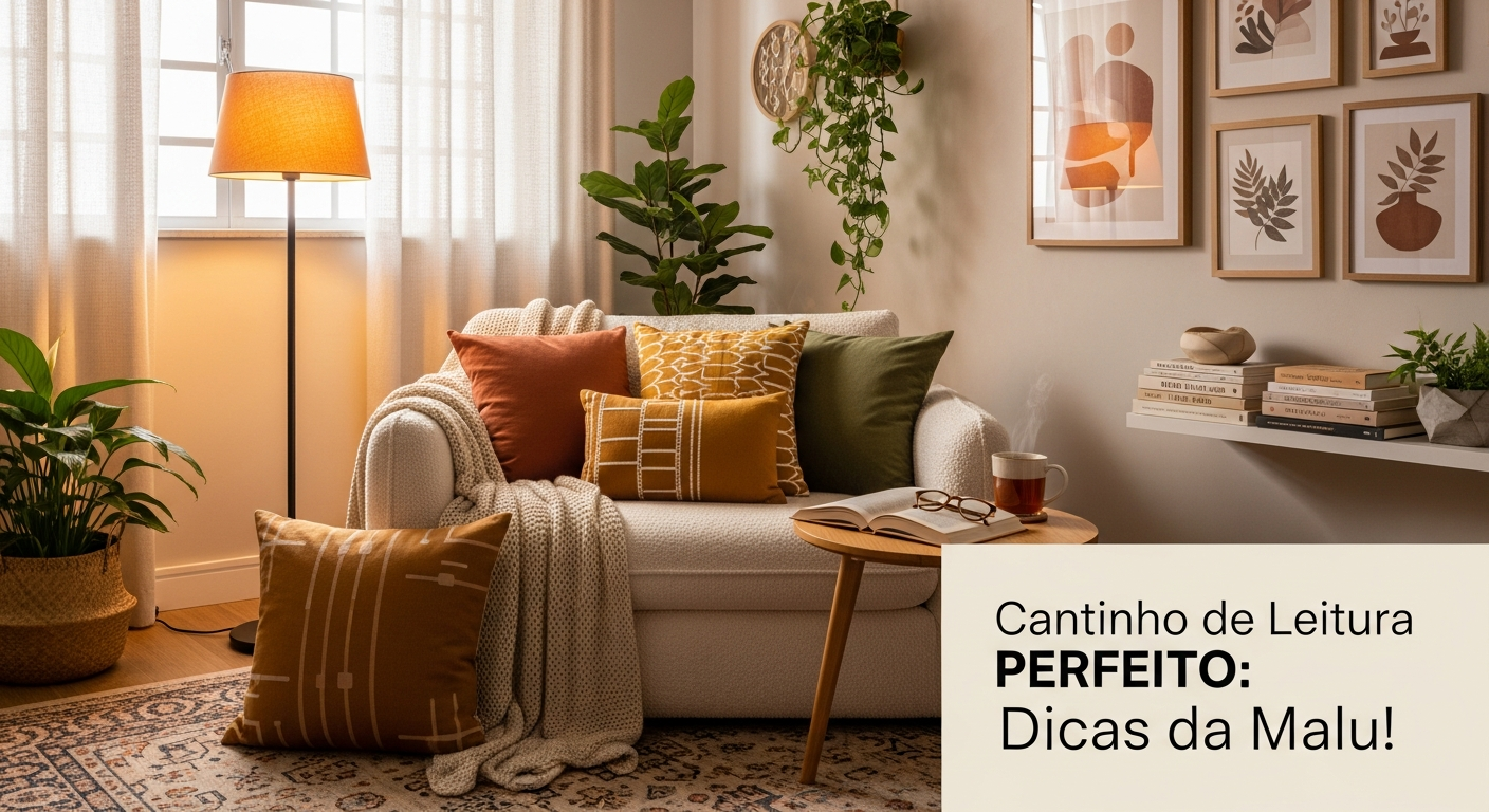Cantinho de Leitura PERFEITO: Dicas da Malu! ✨
