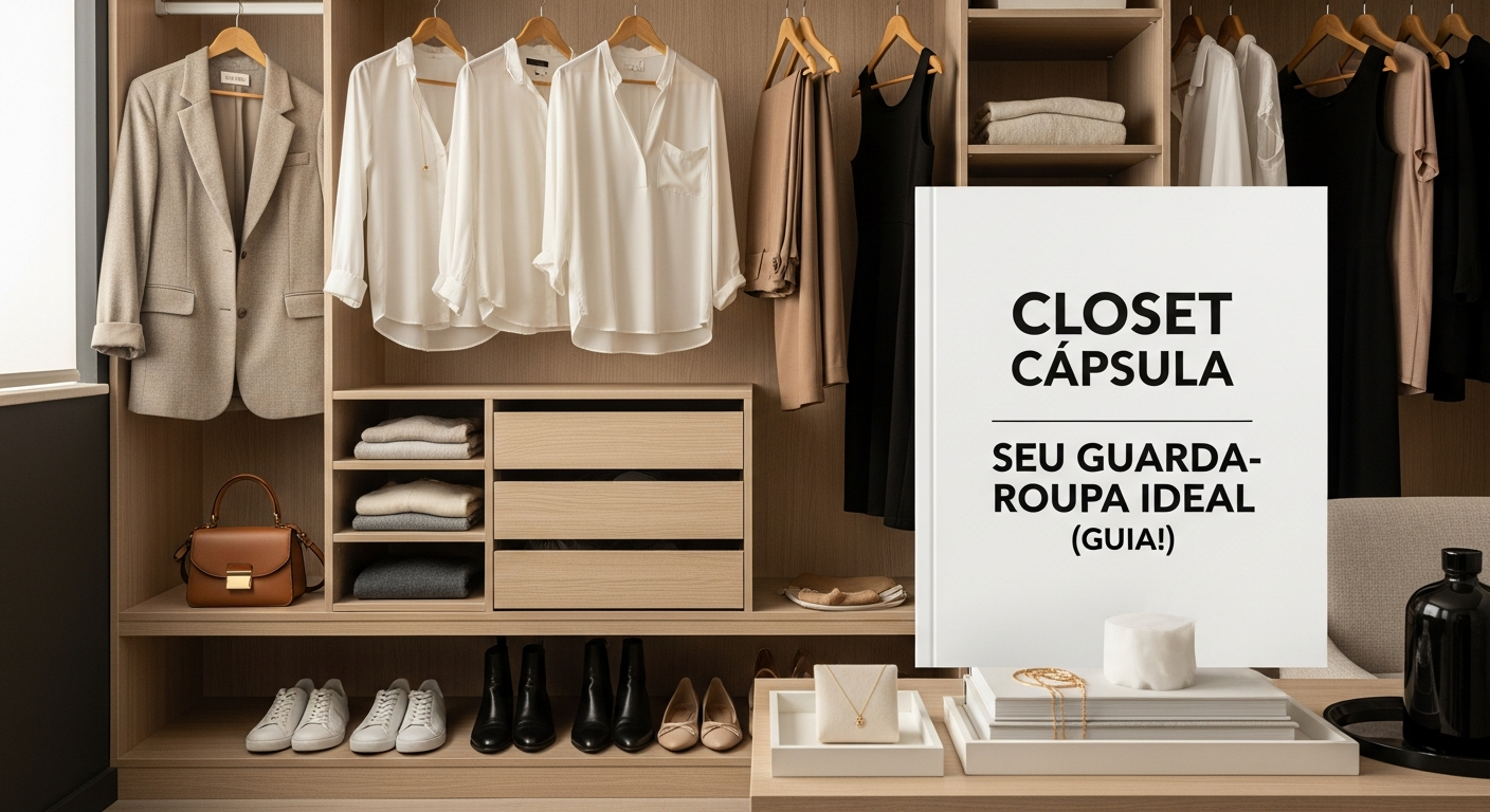 Closet Cápsula ✨ Seu Guarda-Roupa Ideal (Guia!)