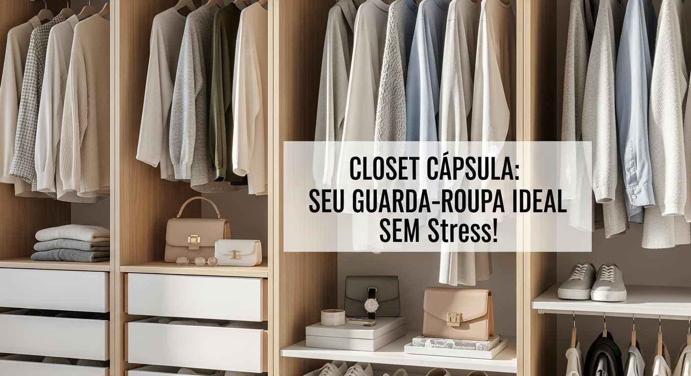 Closet Cápsula: Seu Guarda-Roupa Ideal SEM Stress!
