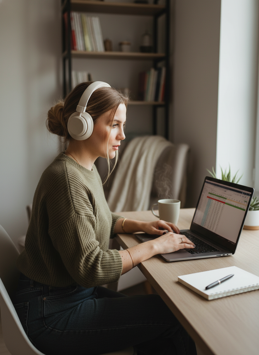 Fone Bluetooth para Home Office 2026: Cancelamento de Ruído Real