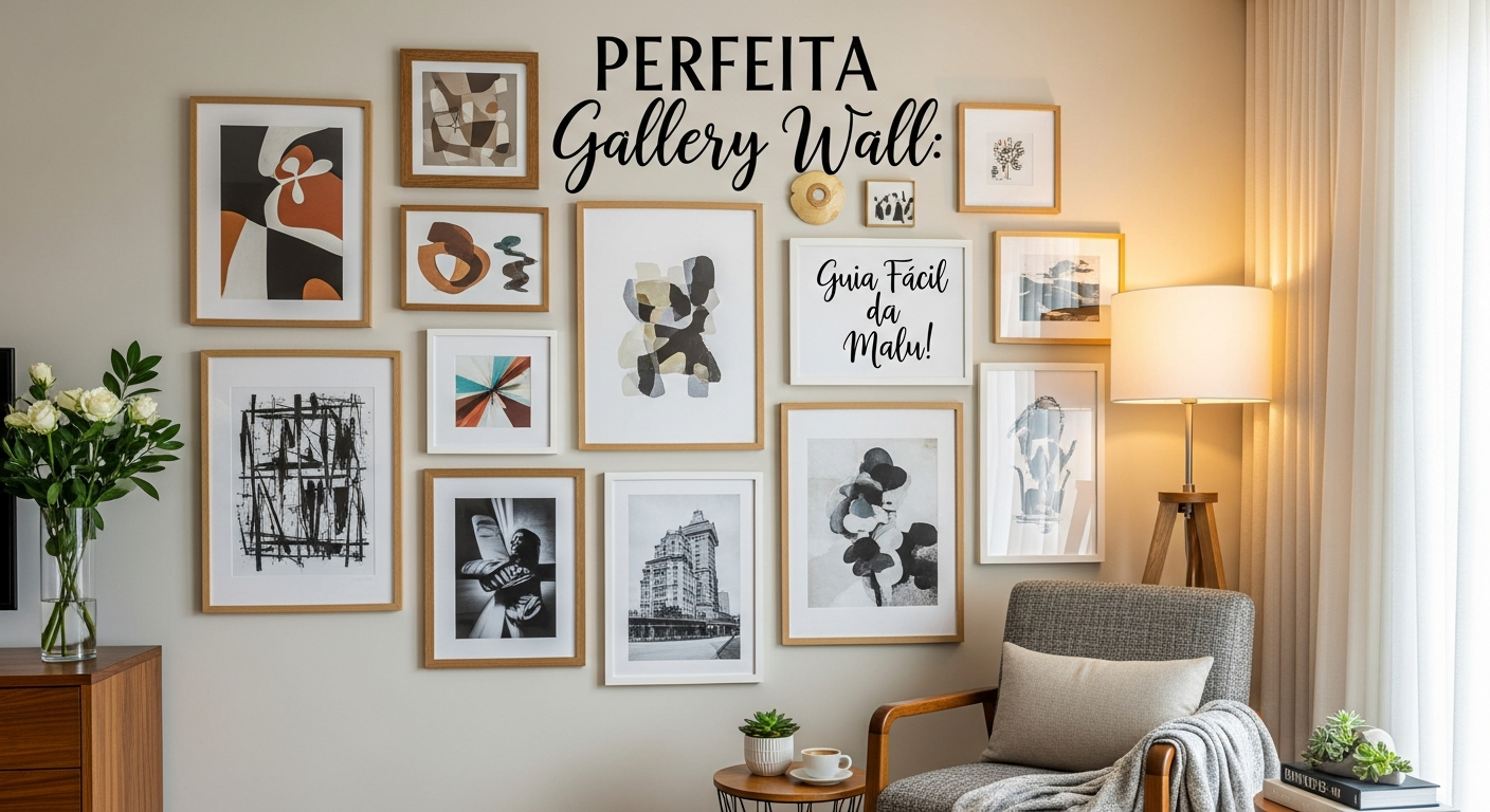 Gallery Wall PERFEITA: Guia Fácil da Malu! ✨
