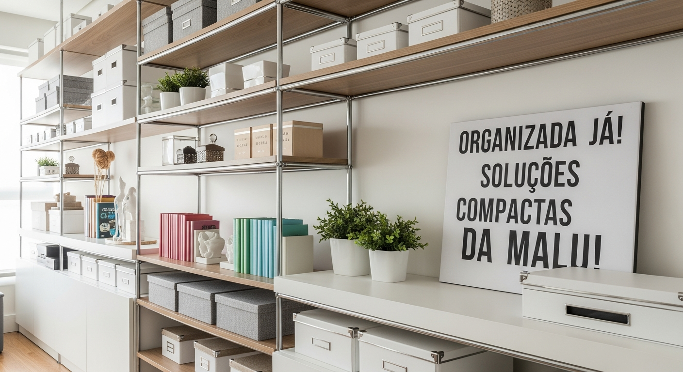 Make Organizada Já! ✨ Soluções Compactas da Malu!