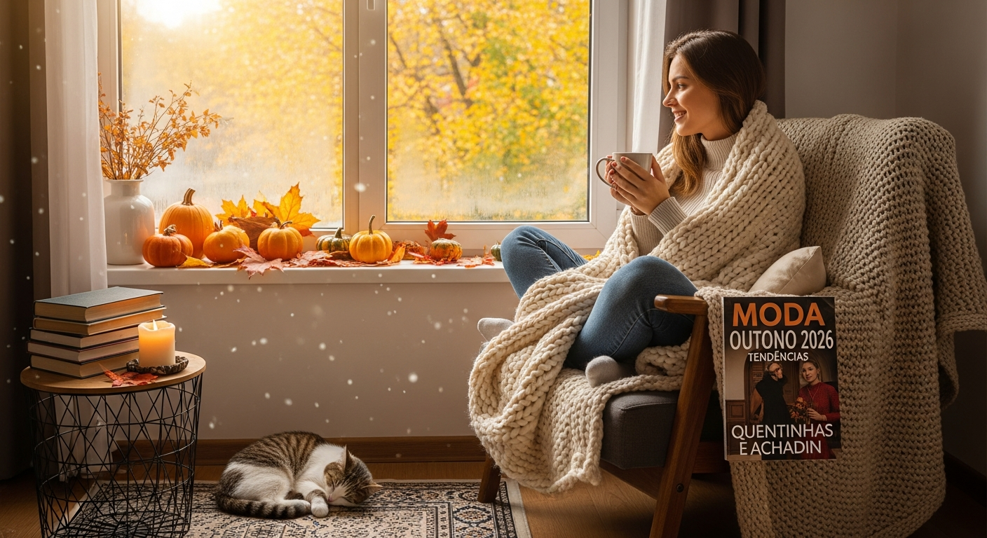 🍂🧣 Moda Outono 2026: Tendências Quentinhas e Achadinhos da Malu (Maio 2026)