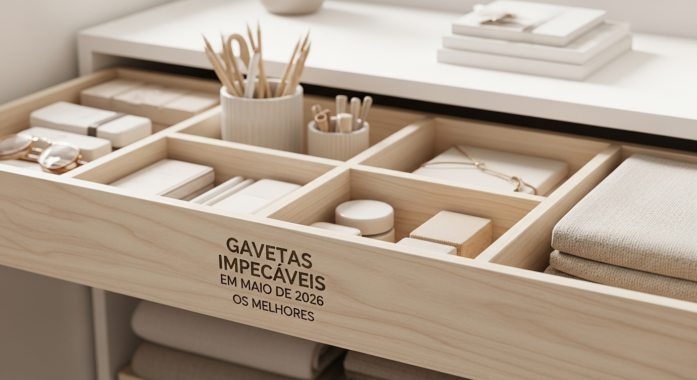 🗄️ Gavetas Impecáveis em Maio de 2026: Os Melhores Organizadores!