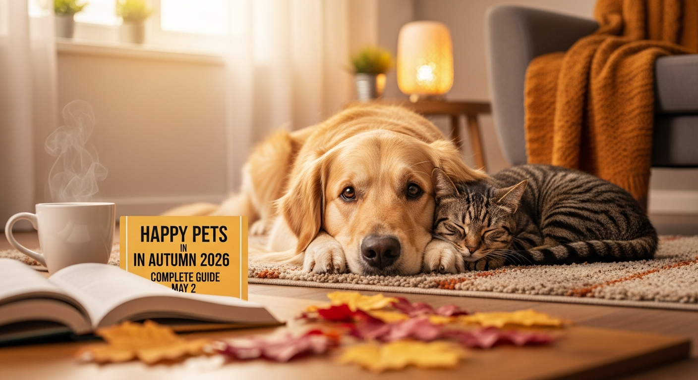 🍂 Pets Felizes no Outono 2026: Guia Completo (Maio 2026)