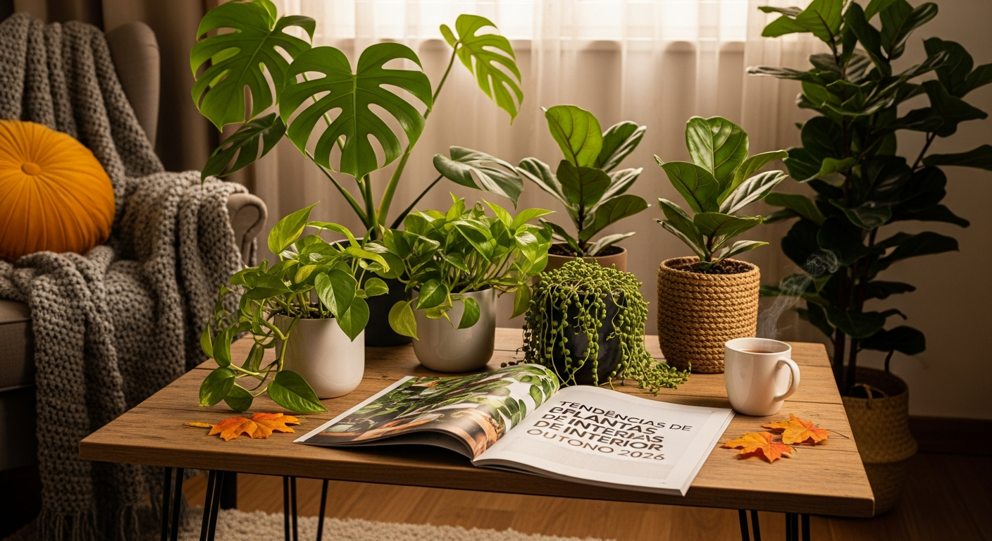 🍂 Plantas de Interior Outono 2026: As Tendências Imperdíveis! (Maio 2026)