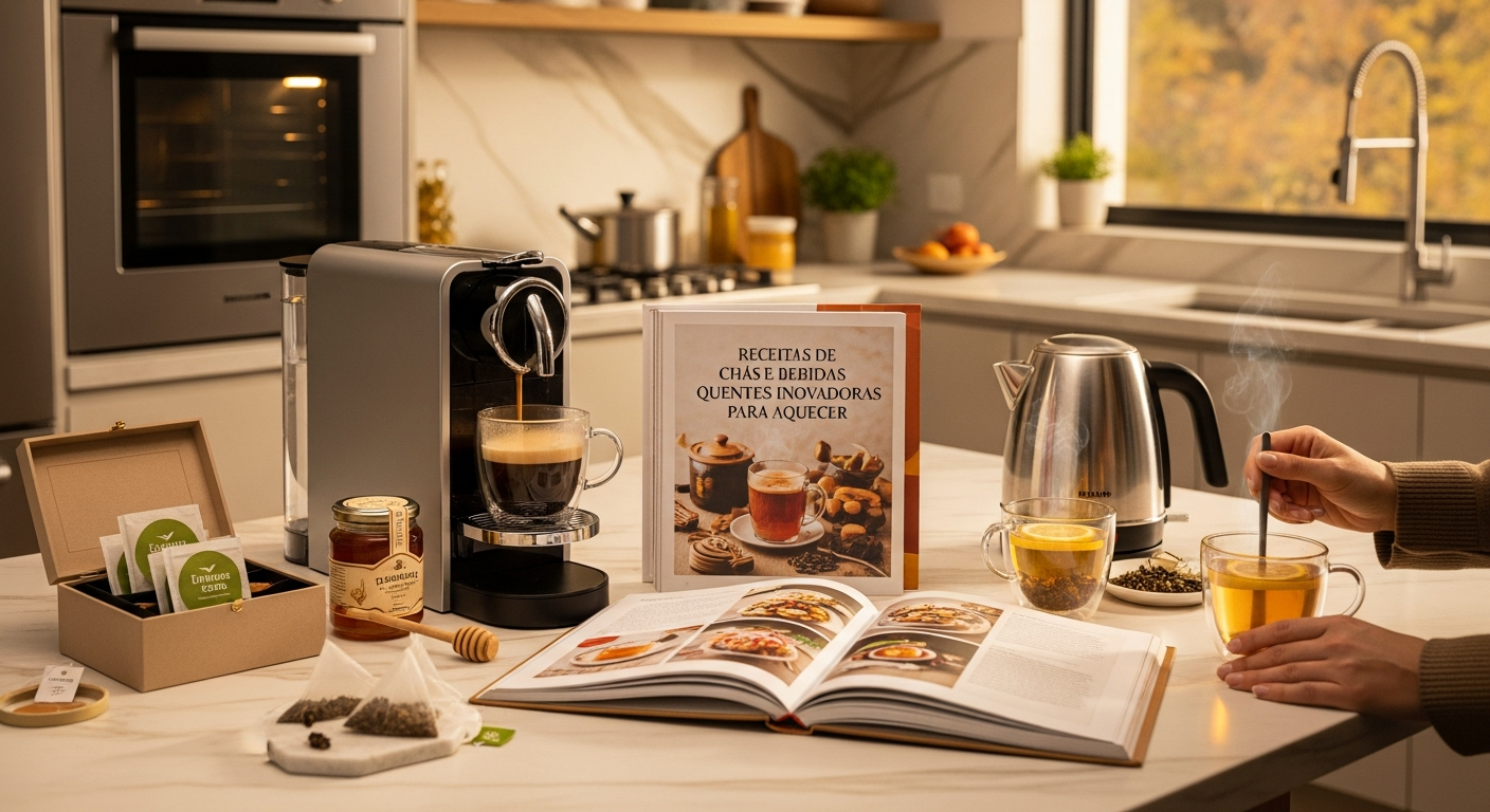 ☕ Receitas de Chás e Bebidas Quentes Inovadoras para Aquecer o seu Inverno 2026 (e Mais!) ❄️ Maio 2026