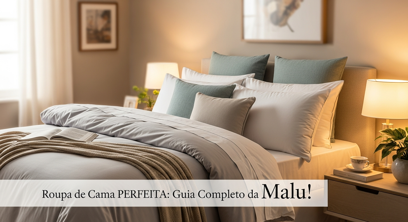 Roupa de Cama PERFEITA: Guia Completo da Malu!