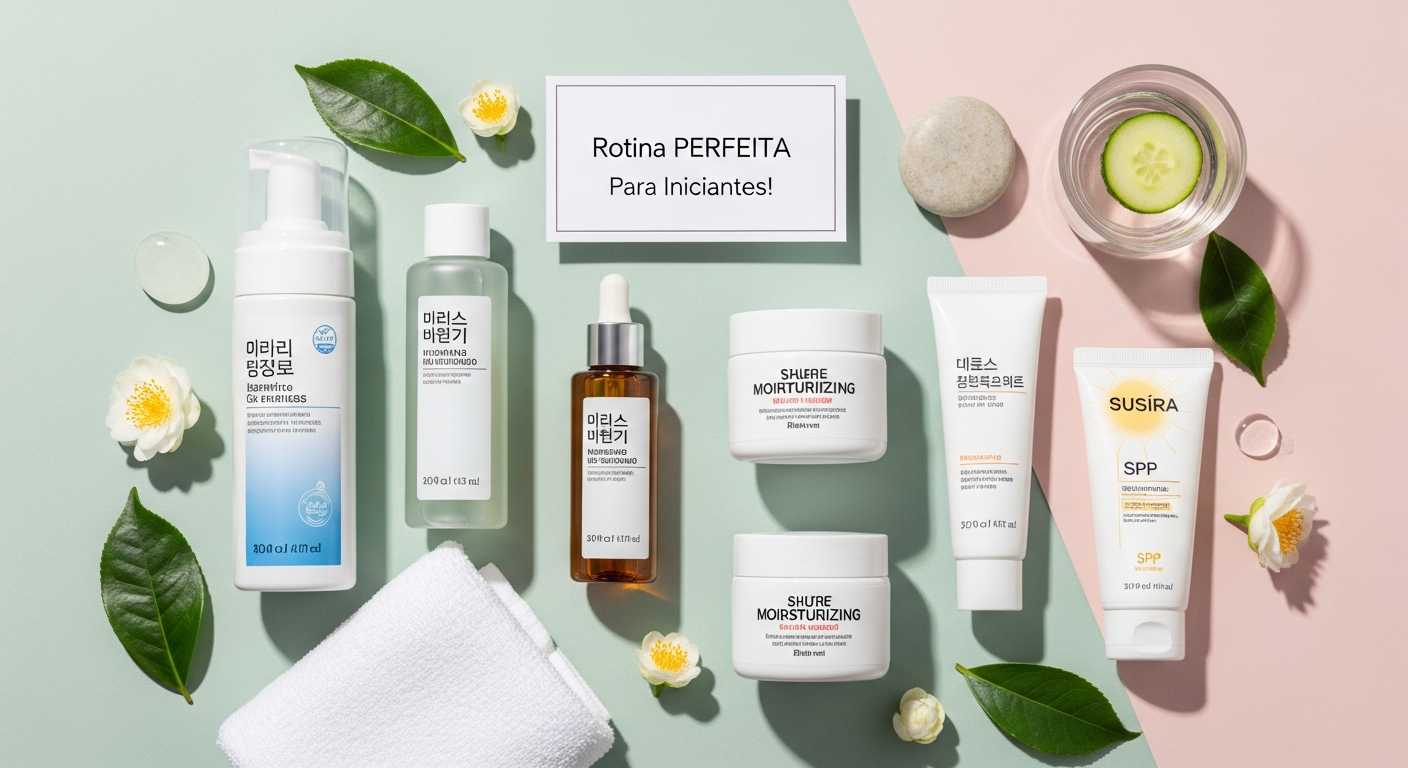 Skincare Coreano: Rotina PERFEITA Para Iniciantes! ✨