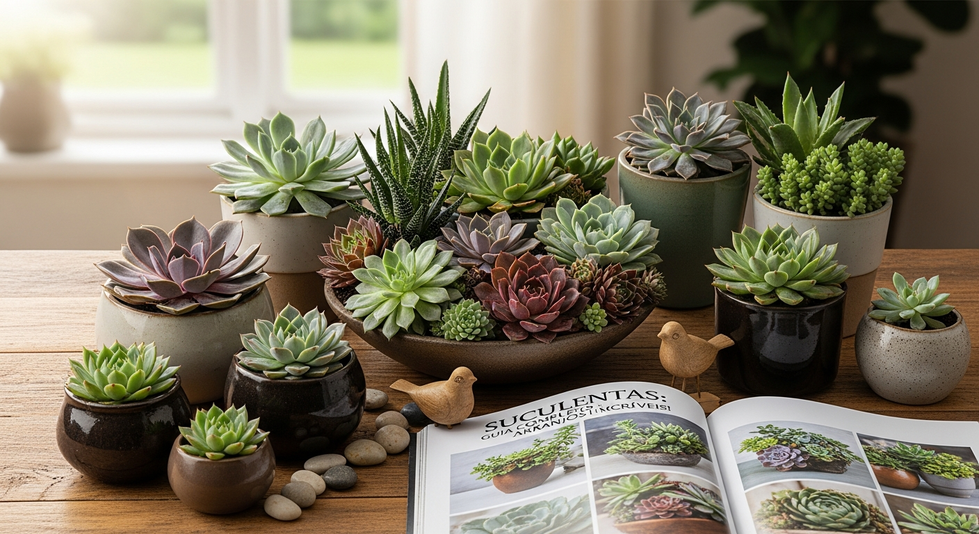 Suculentas: Guia Completo + Arranjos INCRÍVEIS! ✨