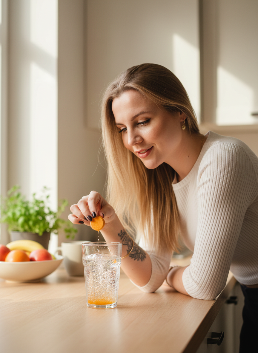 Vitamina C Efervescente: Reforçando a Imunidade no Outono